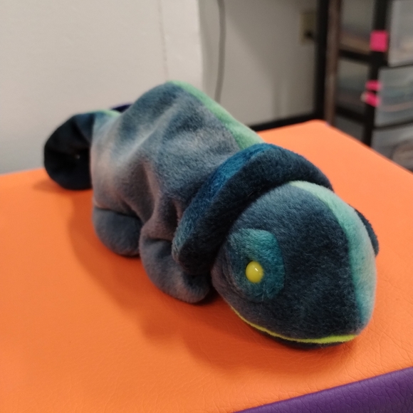 ✓Ty Beanie Babies 1997 Rainbow the Chameleon - Picture 3 of 11